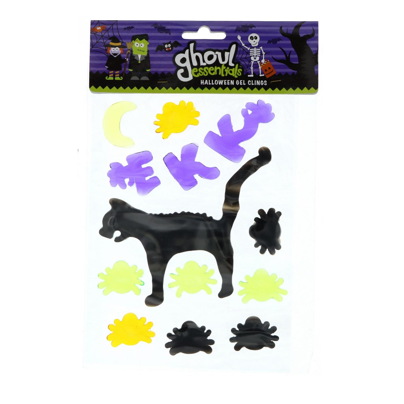 Ghoul Essentials Assorted Halloween Gel Window Clings; image 3 of 3