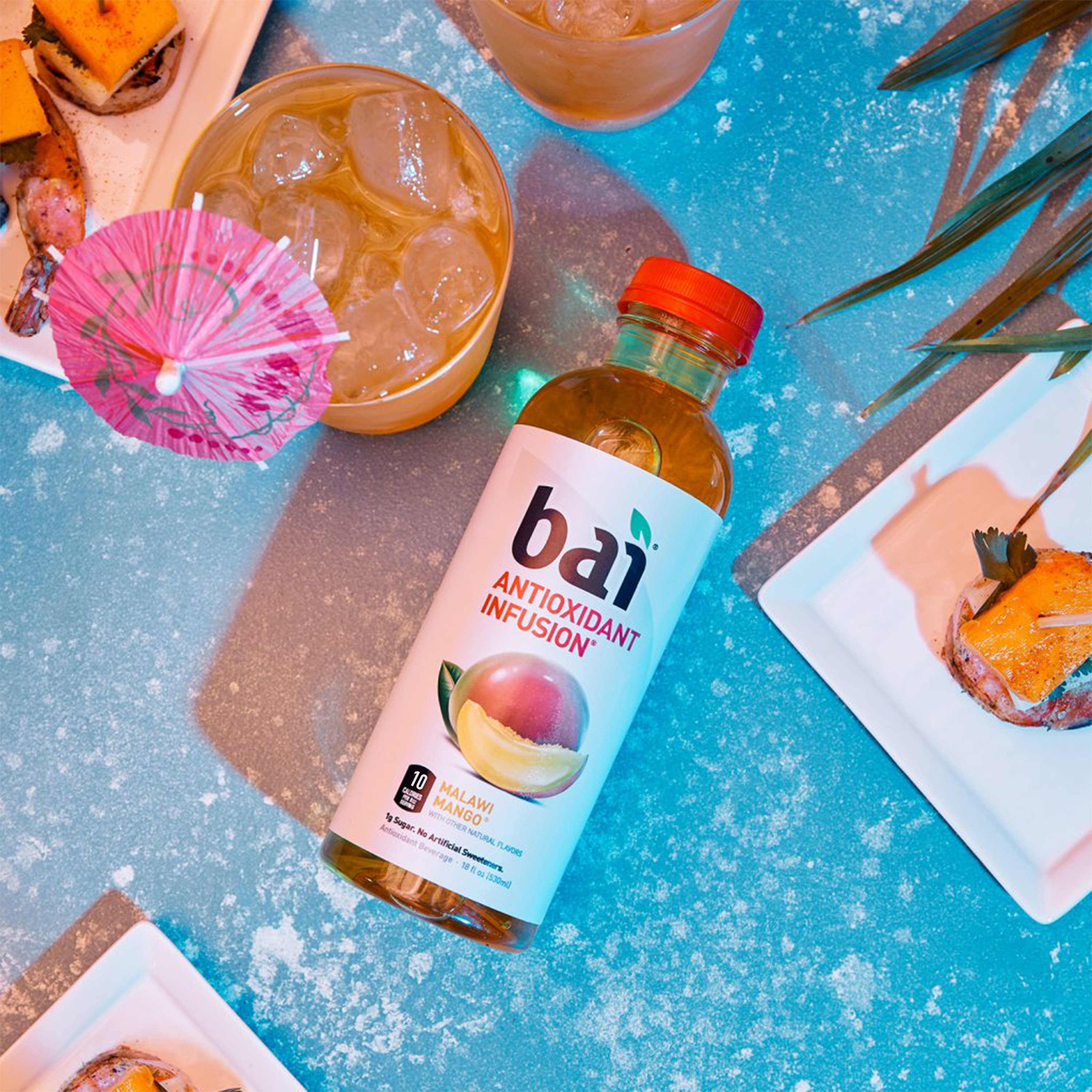 Bai 5 Antioxidant Infusions Malawi Mango Beverage - Shop Juice at