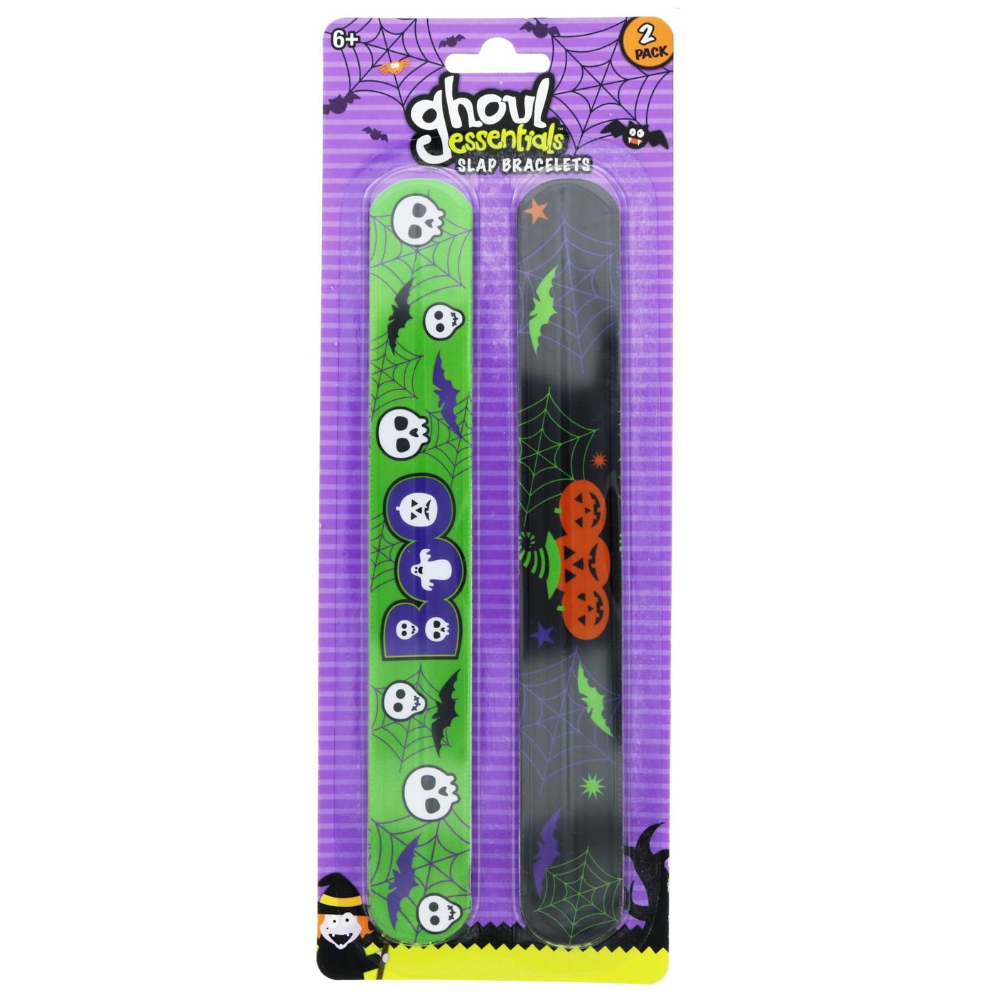 Ghoul Essentials Assorted Halloween Slap Bracelets; image 1 of 2