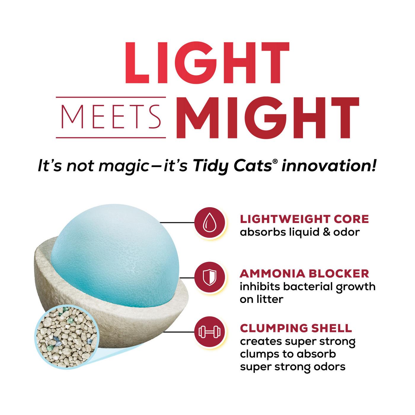 Tidy Cats Purina LightWeight 24/7 Performance Odor Control Multi-Cat Litter Clumping Dust Free; image 8 of 8