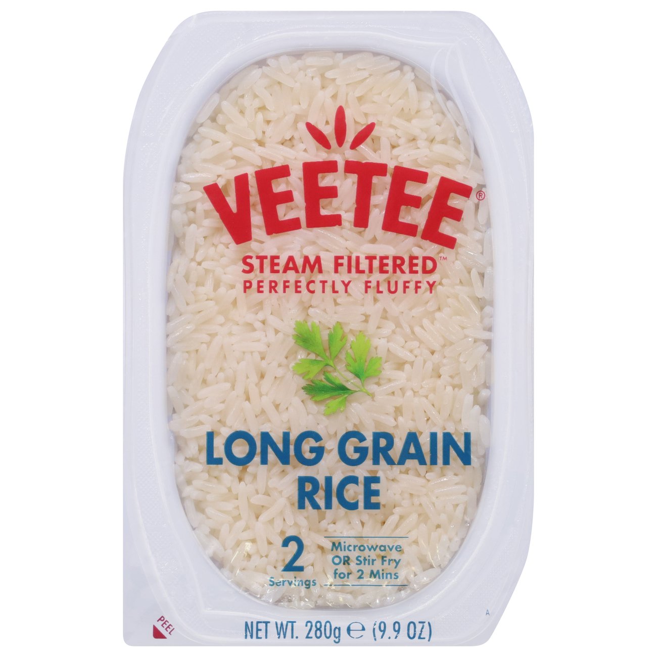 Veetee plants and rice