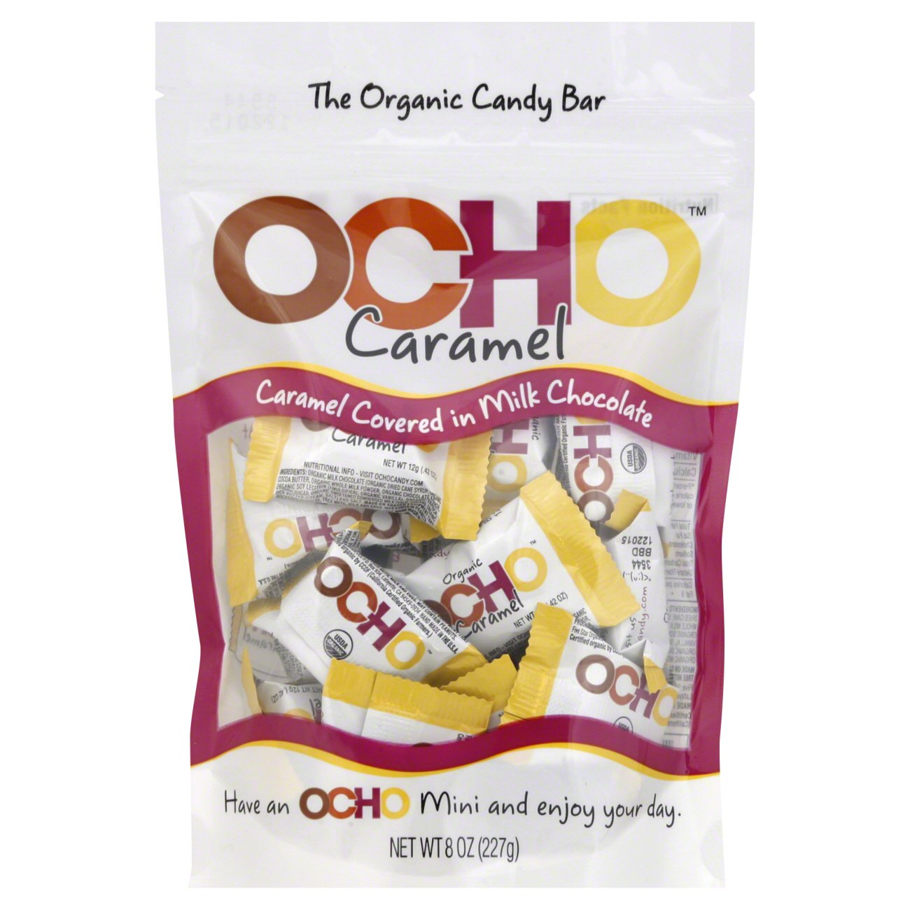 Ocho Caramel Milk Chocolate Minis Shop Ocho Caramel Milk Chocolate