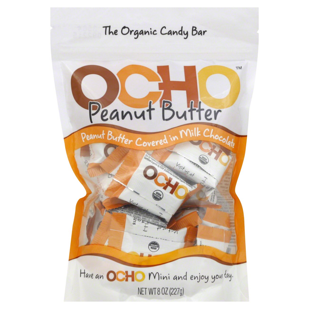 Ocho Peanut Butter Milk Chocolate Minis - Shop at H-E-B