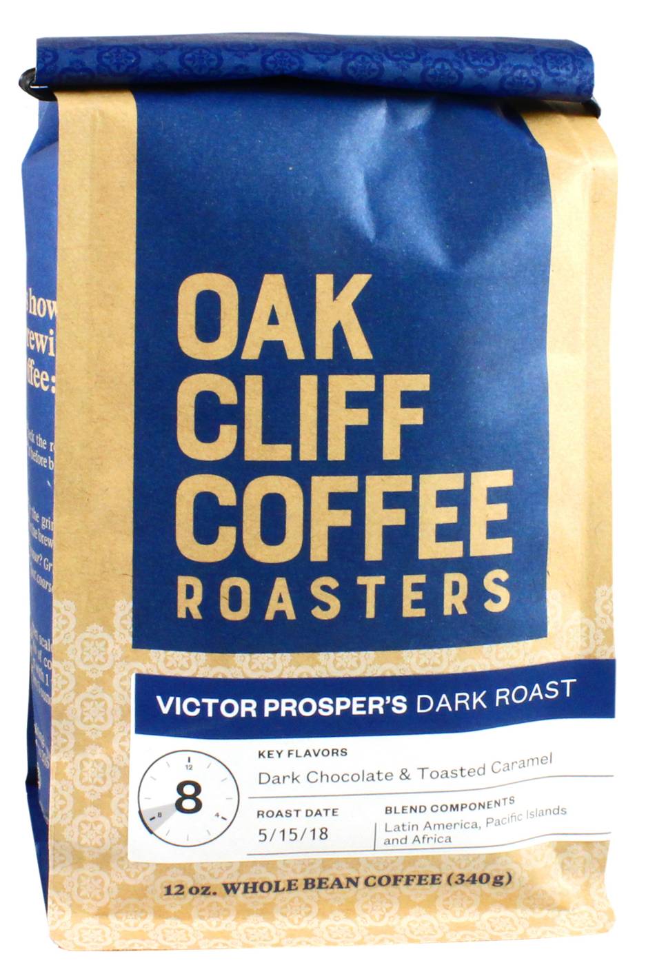 Oak Cliff Coffee Victor Prosper Dark Roast Coffee; image 1 of 2