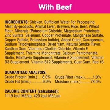 Pedigree Chopped Ground Dinner Wet Dog Food - Chicken & Beef