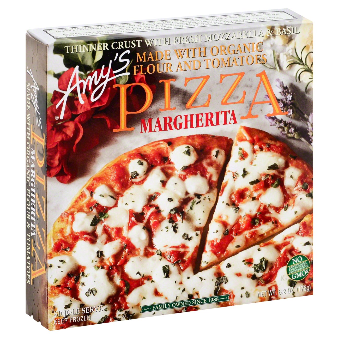 Amy's Margherita Single Serve Pizza Shop Pizza at HEB