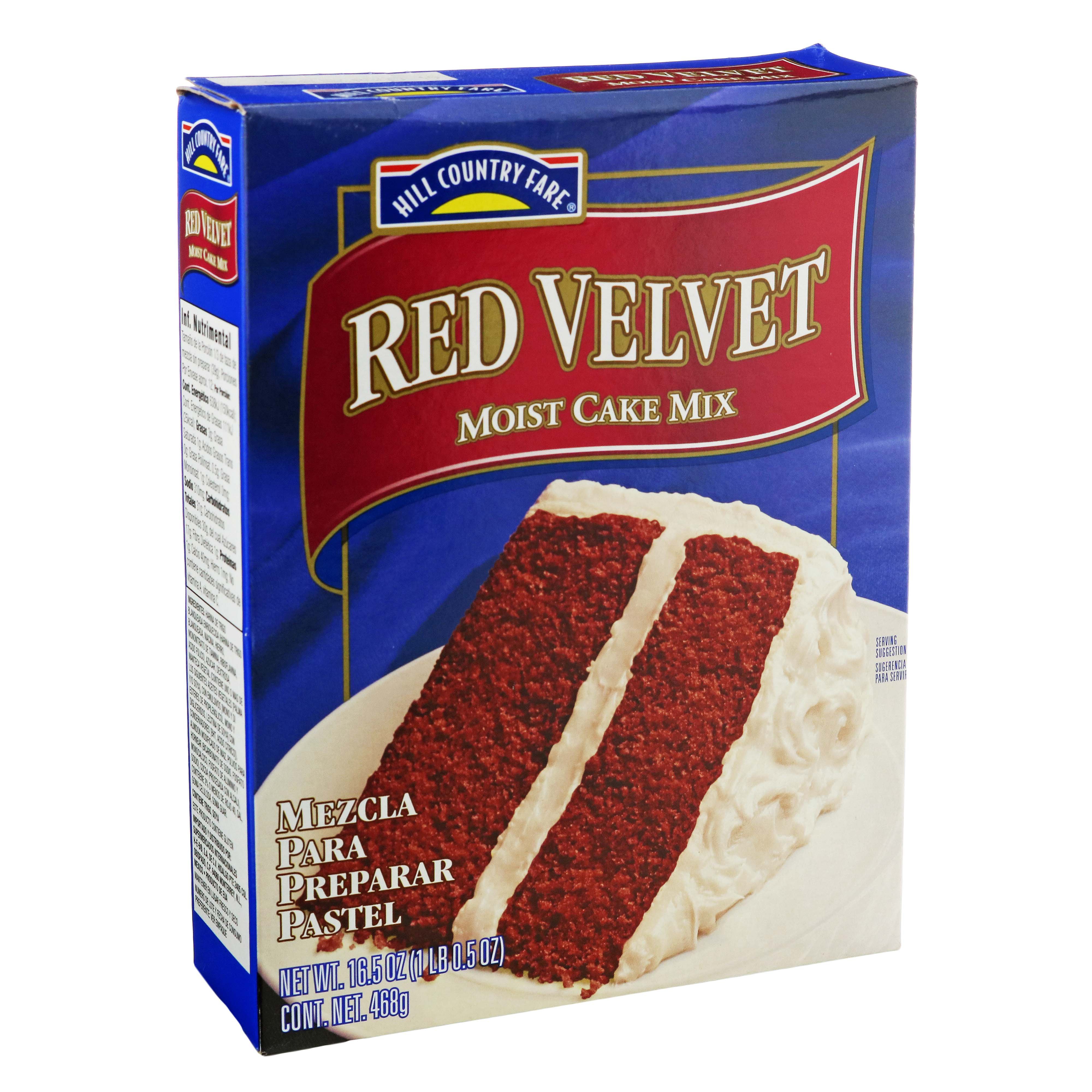 Hill Country Fare Red Velvet Cake Mix Shop Baking Mixes at HEB