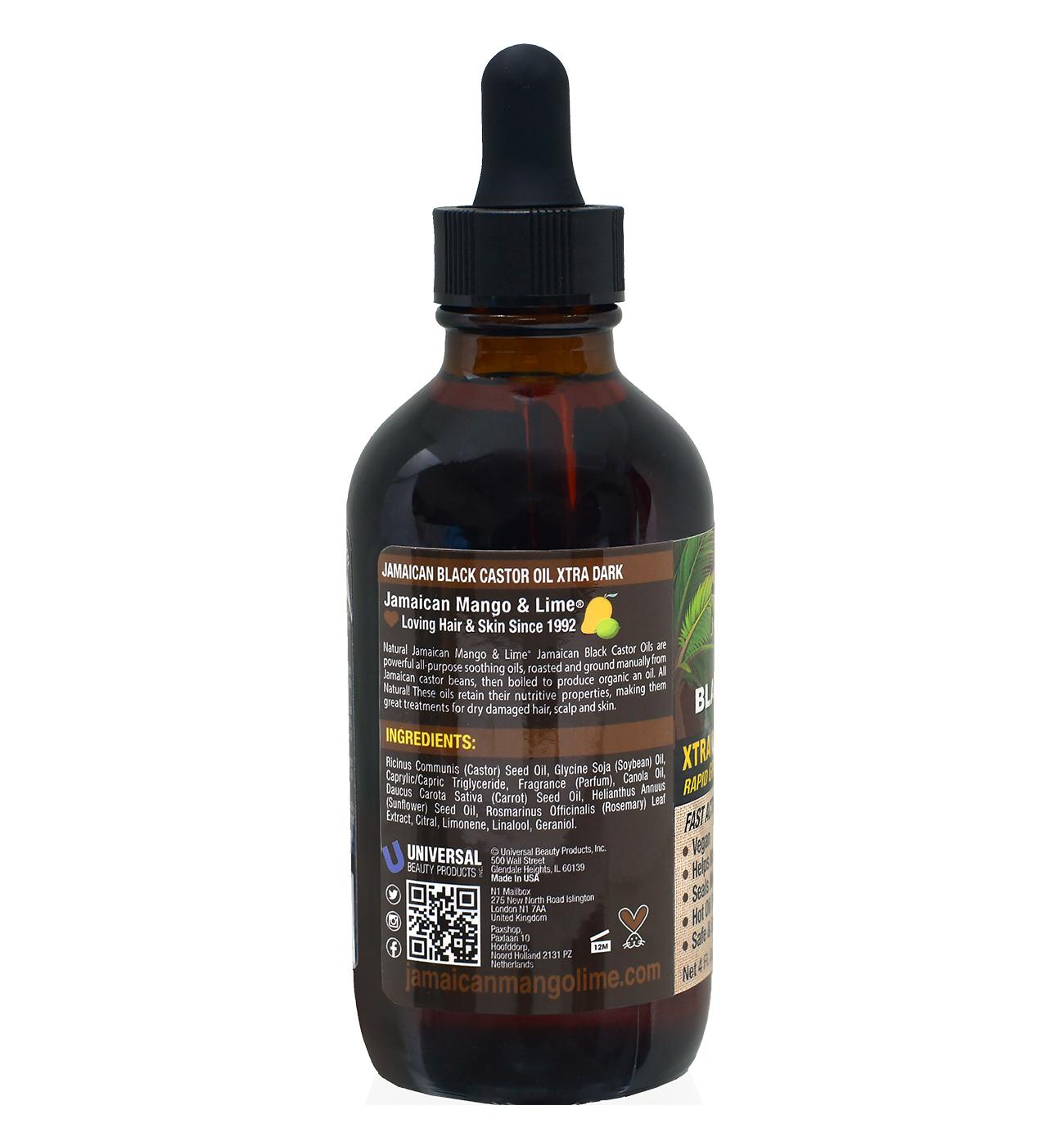 Jamaican Mango & Lime Black Castor Oil - Xtra Dark; image 2 of 3