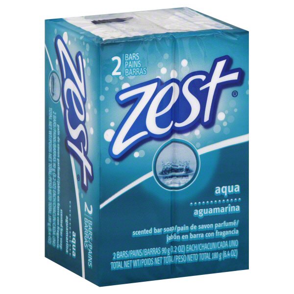 Zest Aqua Scented Bar Soap Shop Cleansers & Soaps at HEB
