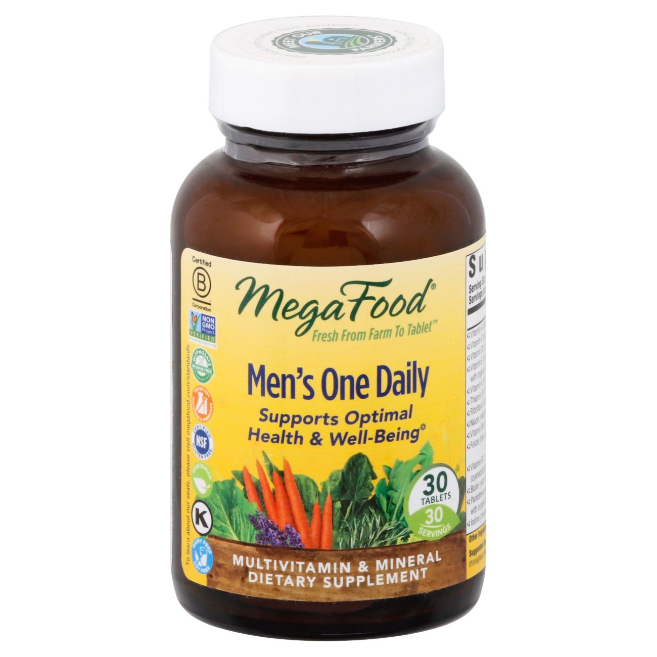 MegaFood Men's One Daily - Shop Multivitamins At H-E-B