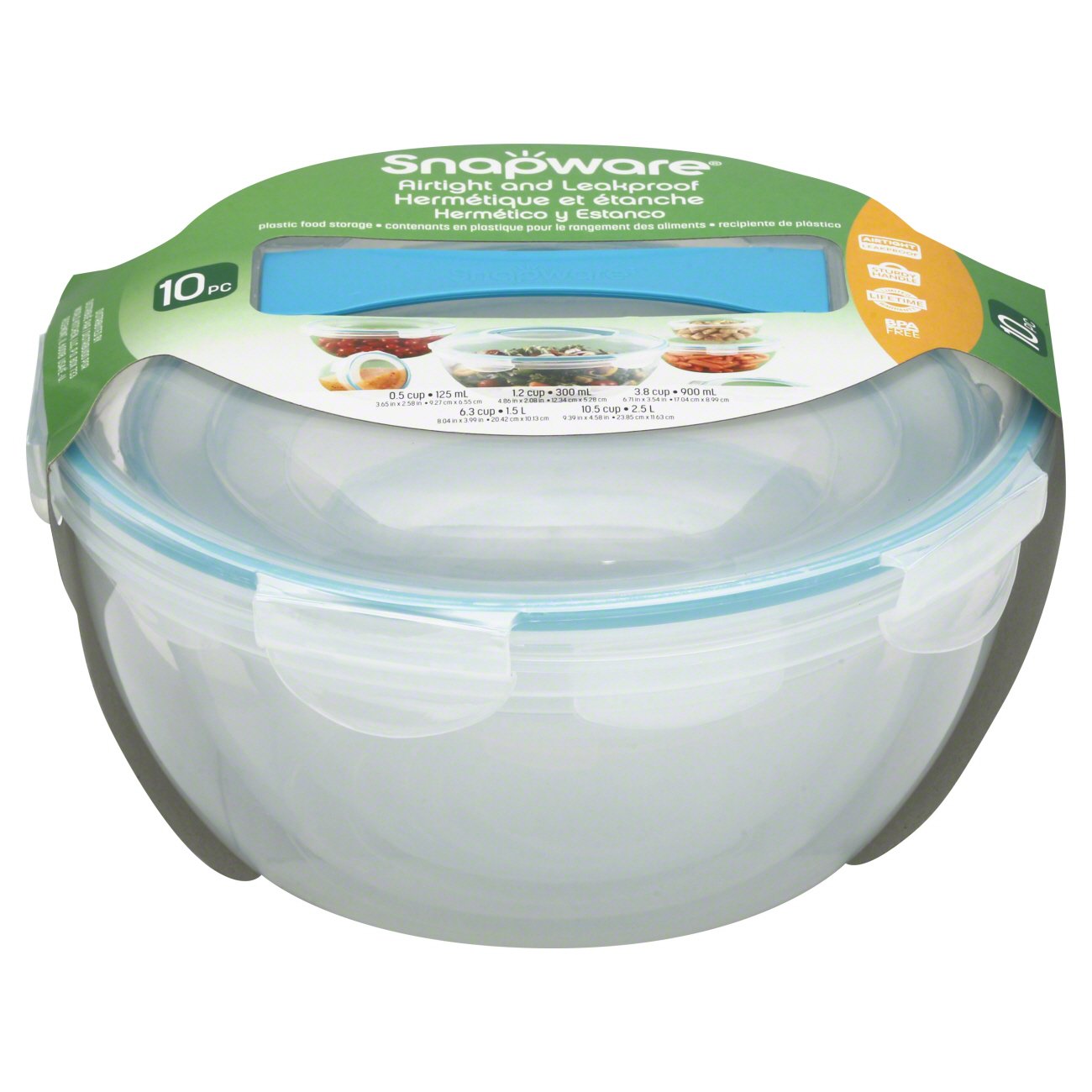 Snapware Plastic Storage Bowl Set Shop Food Storage at HEB
