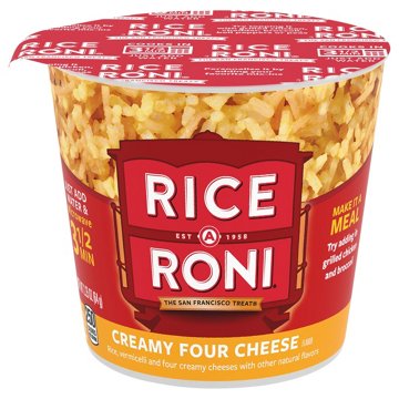 Rice A Roni Creamy Four Cheese Cup, 2.25 oz