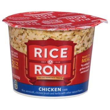Rice A Roni Chicken Flavor Rice Cup, 1.97 oz