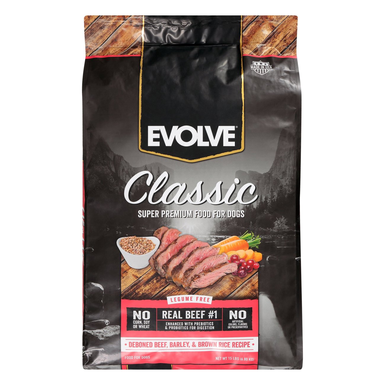 Evolve Dog Food, Beef Barley & Brown Rice Shop Food at HEB