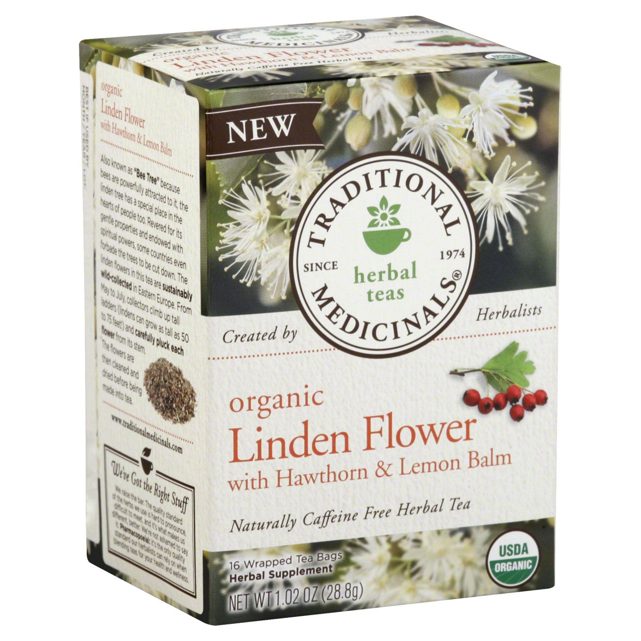 Traditional Medicinals Linden Flower Herbal Tea - Shop Tea At H-E-B