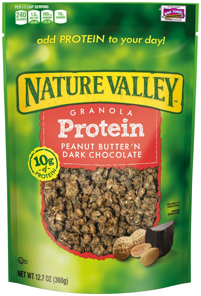 Nature Valley Peanut Butter & Dark Chocolate Protein Granola Shop