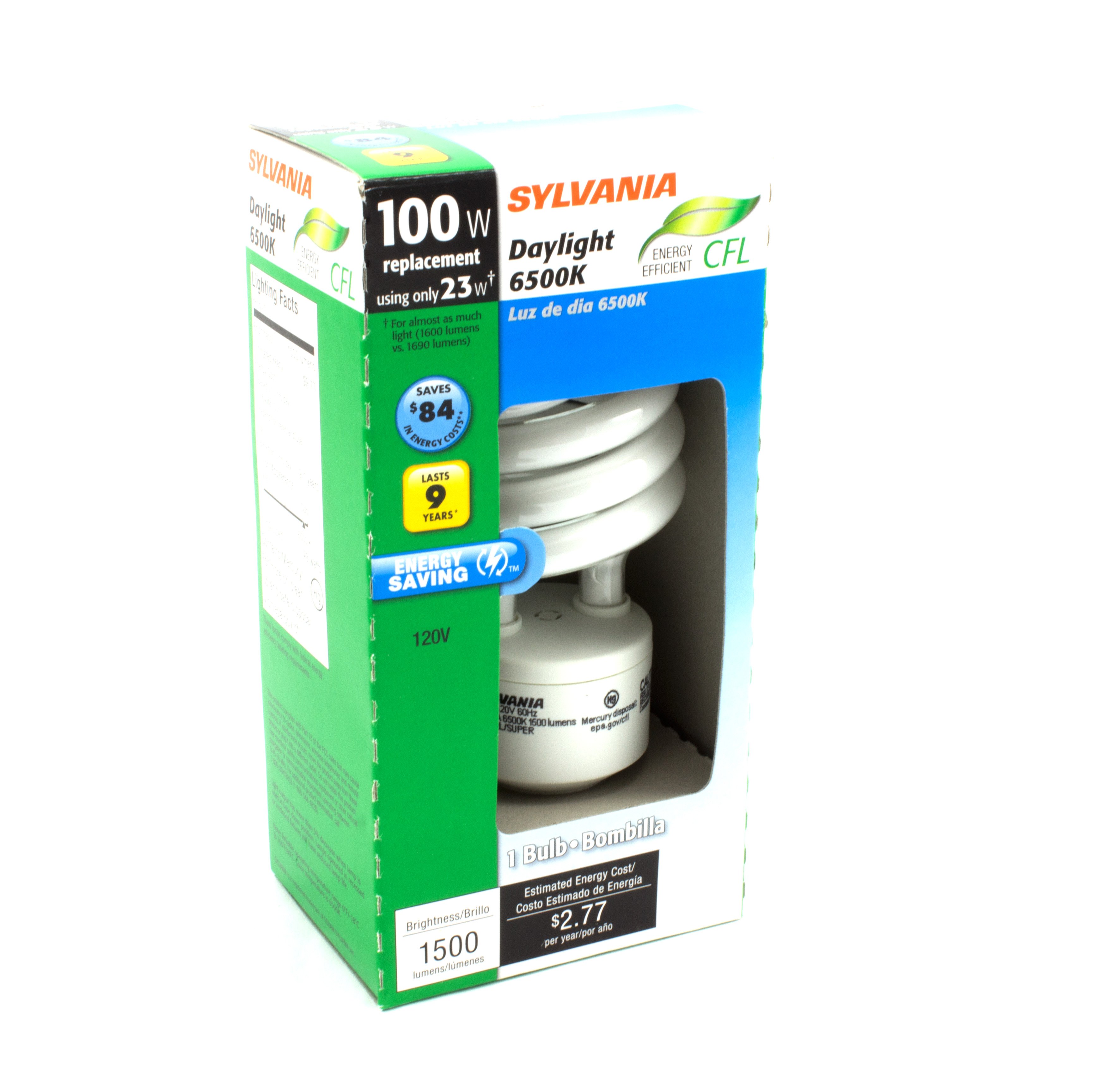 Sylvania Daylight 100-Watt CFL Light Bulb - Shop Light bulbs at H-E-B