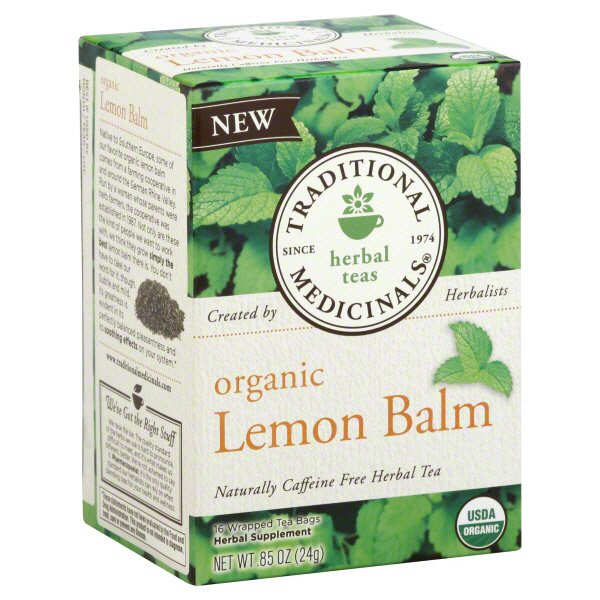 Traditional Medicinals Lemon Balm Tea Shop Tea At H E B