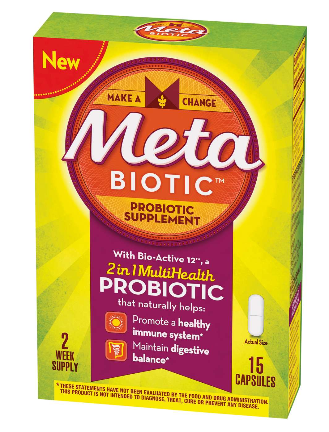 Metamucil Metabiotic Bioactive Capsules; image 1 of 2