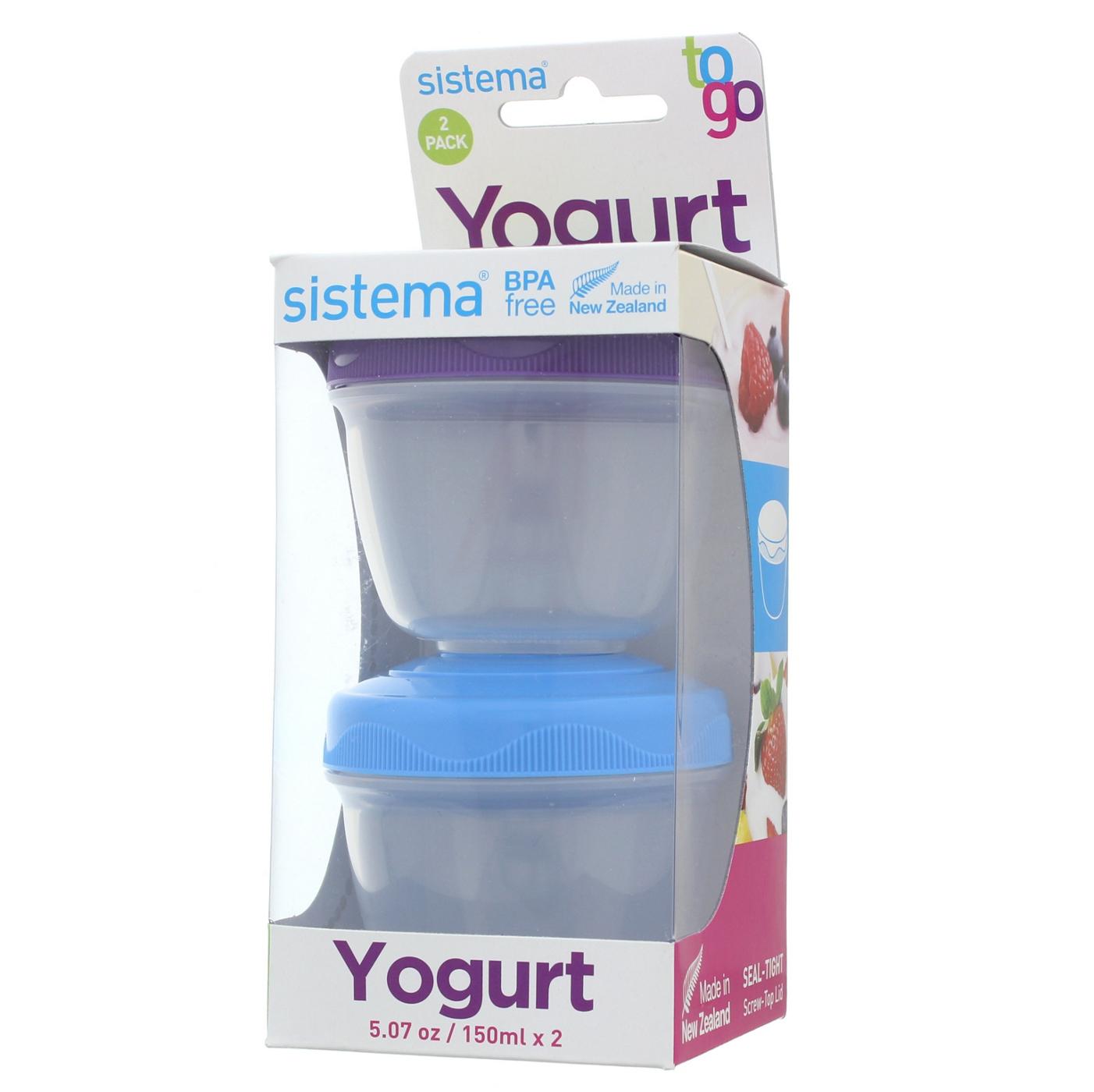 Sistema Yogurt to Go Set Containers; image 3 of 4