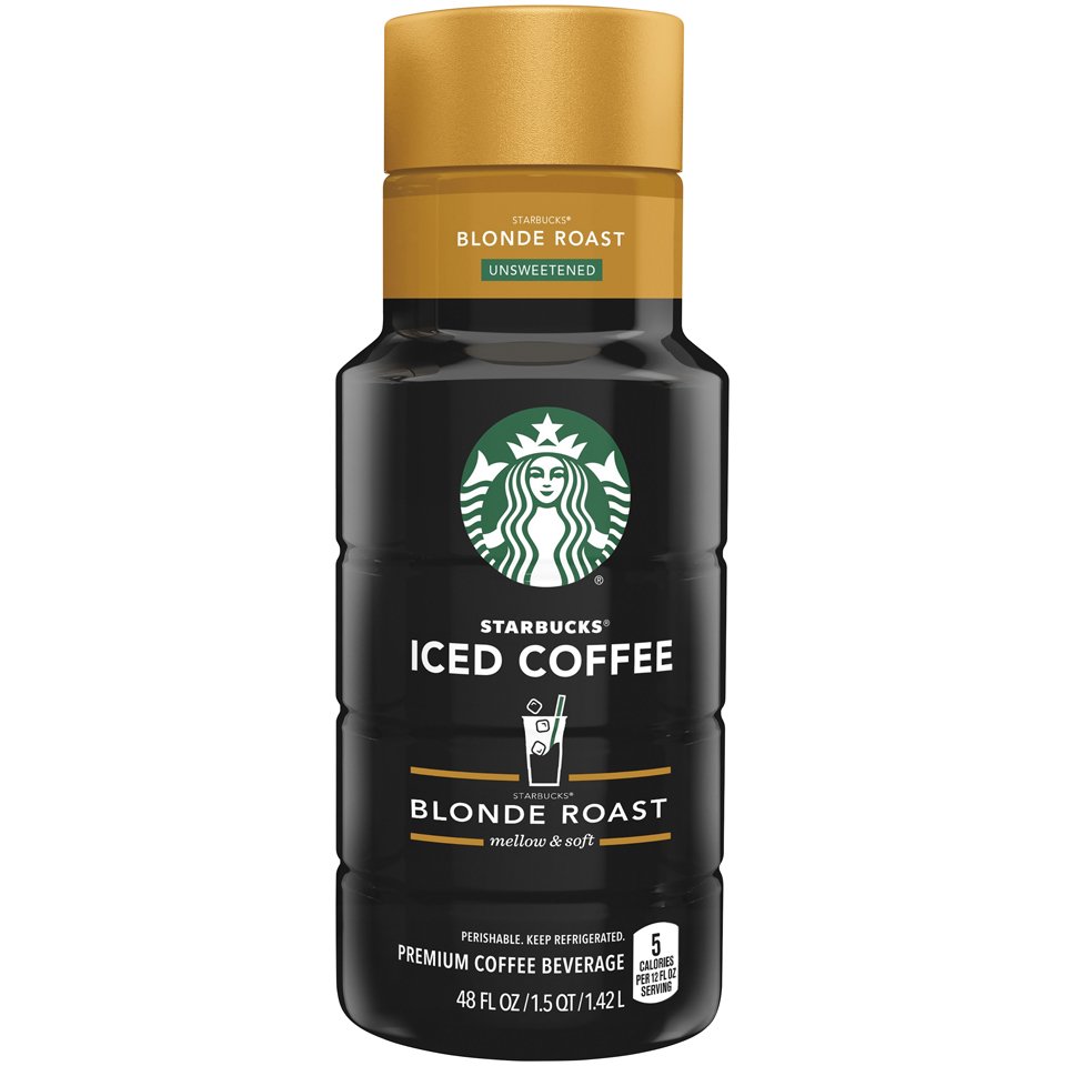 Starbucks Blonde Roast Unsweetened Iced Coffee Shop Coffee At H E B