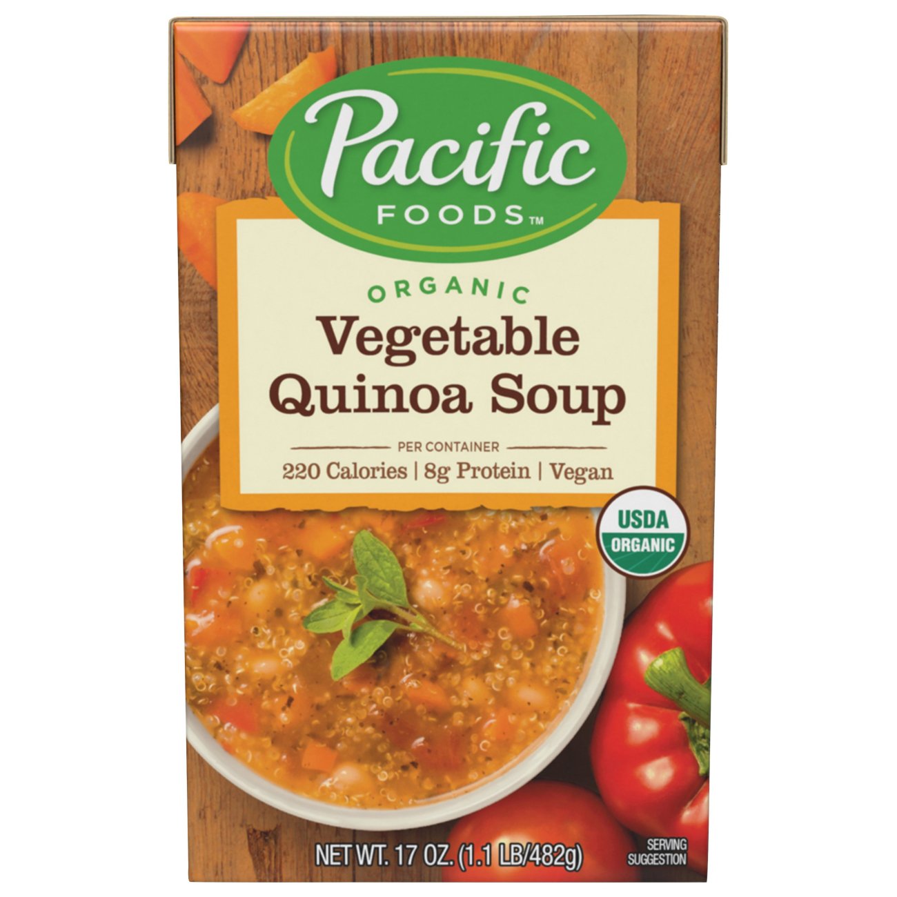 Pacific Foods Organic Vegetable Quinoa Soup Shop Soups & Chili at HEB