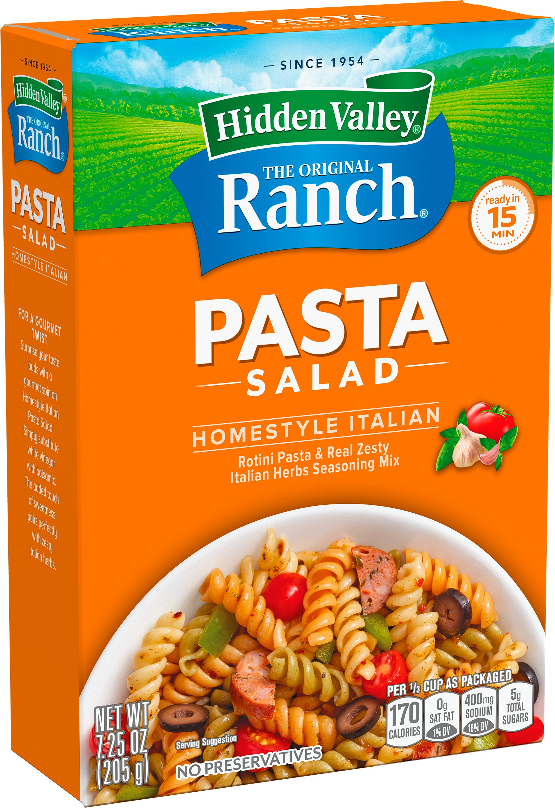 Hidden Valley Homestyle Italian Pasta Salad Shop Pantry meals at HEB