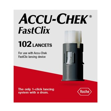Accu-Chek FastClix Lancets, 102 ct