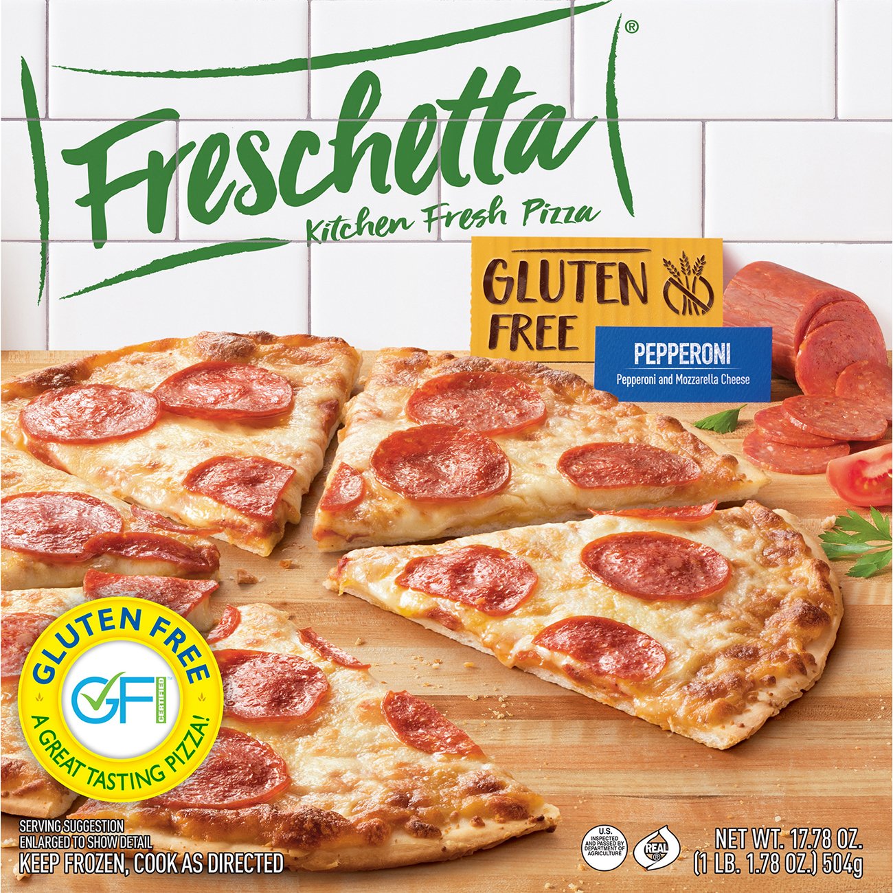 Freschetta Gluten Free Pepperoni Pizza - Shop Meals Sides At H-e-b