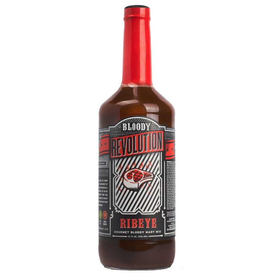 Bloody Revolution Texas Prime Ribeye Bloody Mary Mix, 32 oz