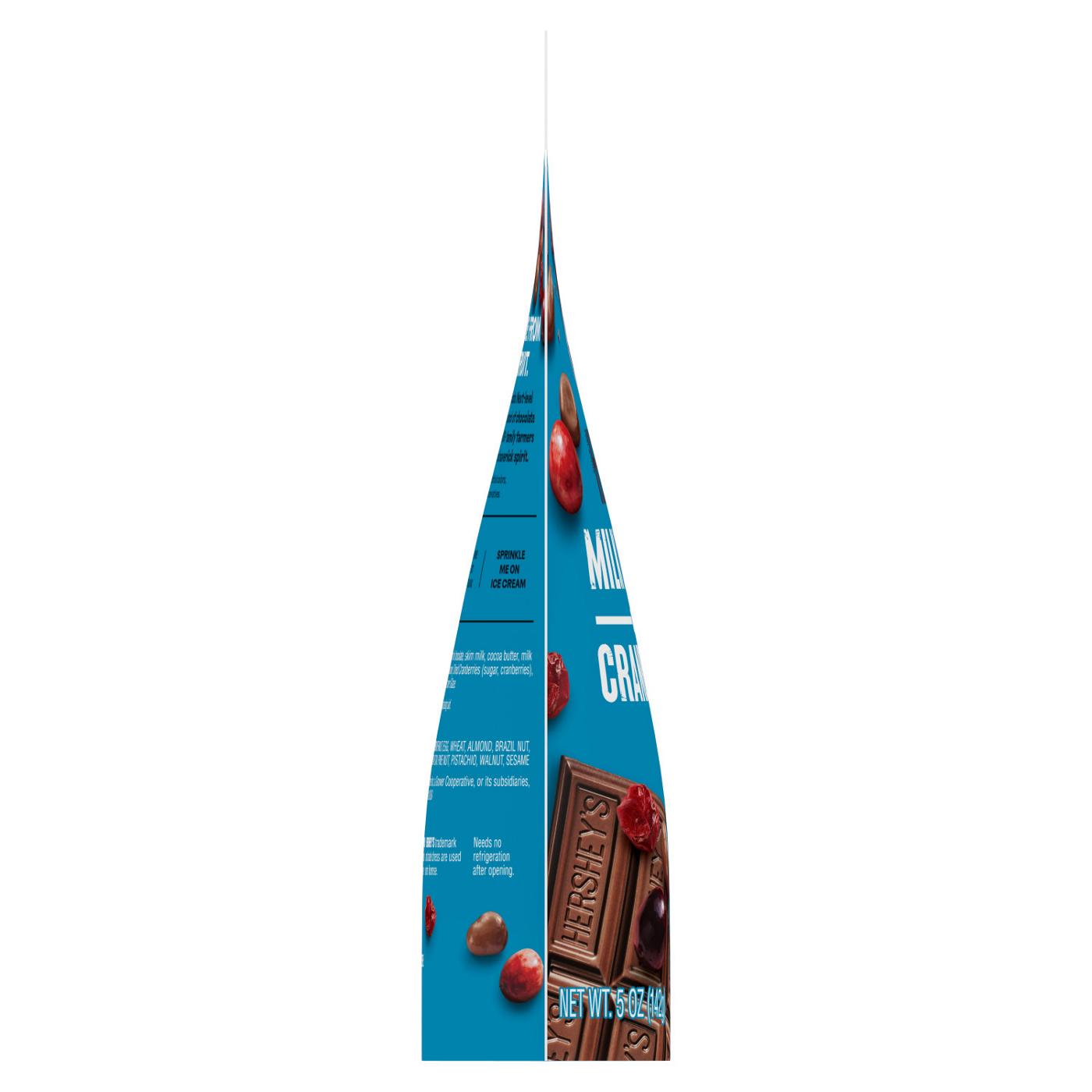Ocean Spray Ocean Spray® HERSHEY’S® Milk Chocolate Dipped Cranberry Bites, Chocolate Covered Dried Cranberries, 5 Oz Pouch; image 2 of 7