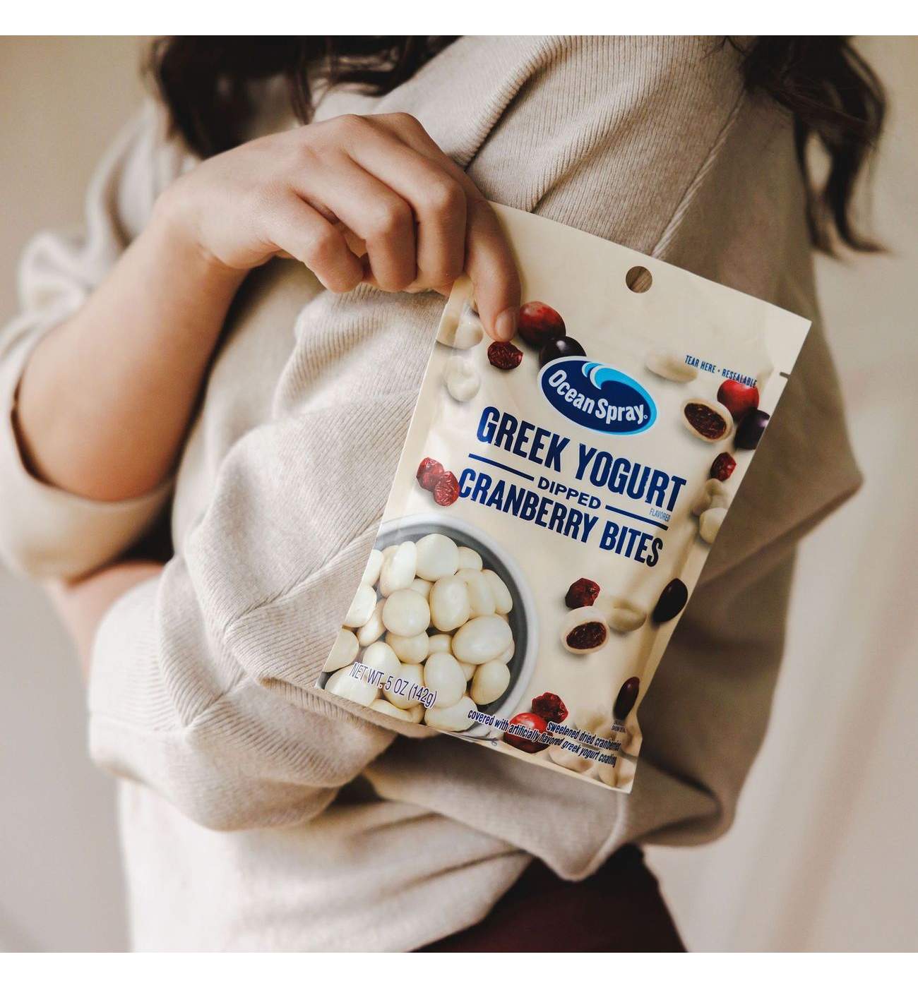 Ocean Spray Craisins Greek Yogurt Dried Cranberry Bites; image 9 of 9