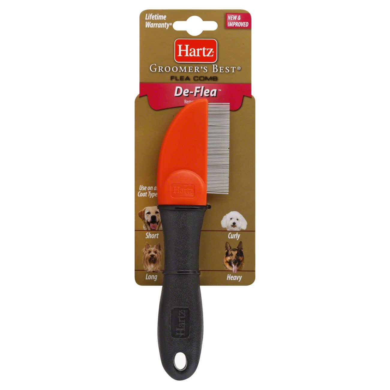 Hartz Groomer s Best Flea Comb for Dogs Shop Flea tick treatments at H E B