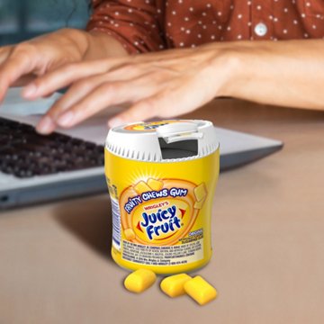 Juicy Fruit Original Chewing Gum Bottle, 40 pc