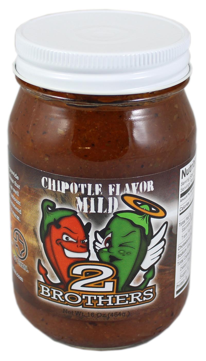 2 Brothers Salsa Chipotle Mild - Shop Salsa & Dip at H-E-B