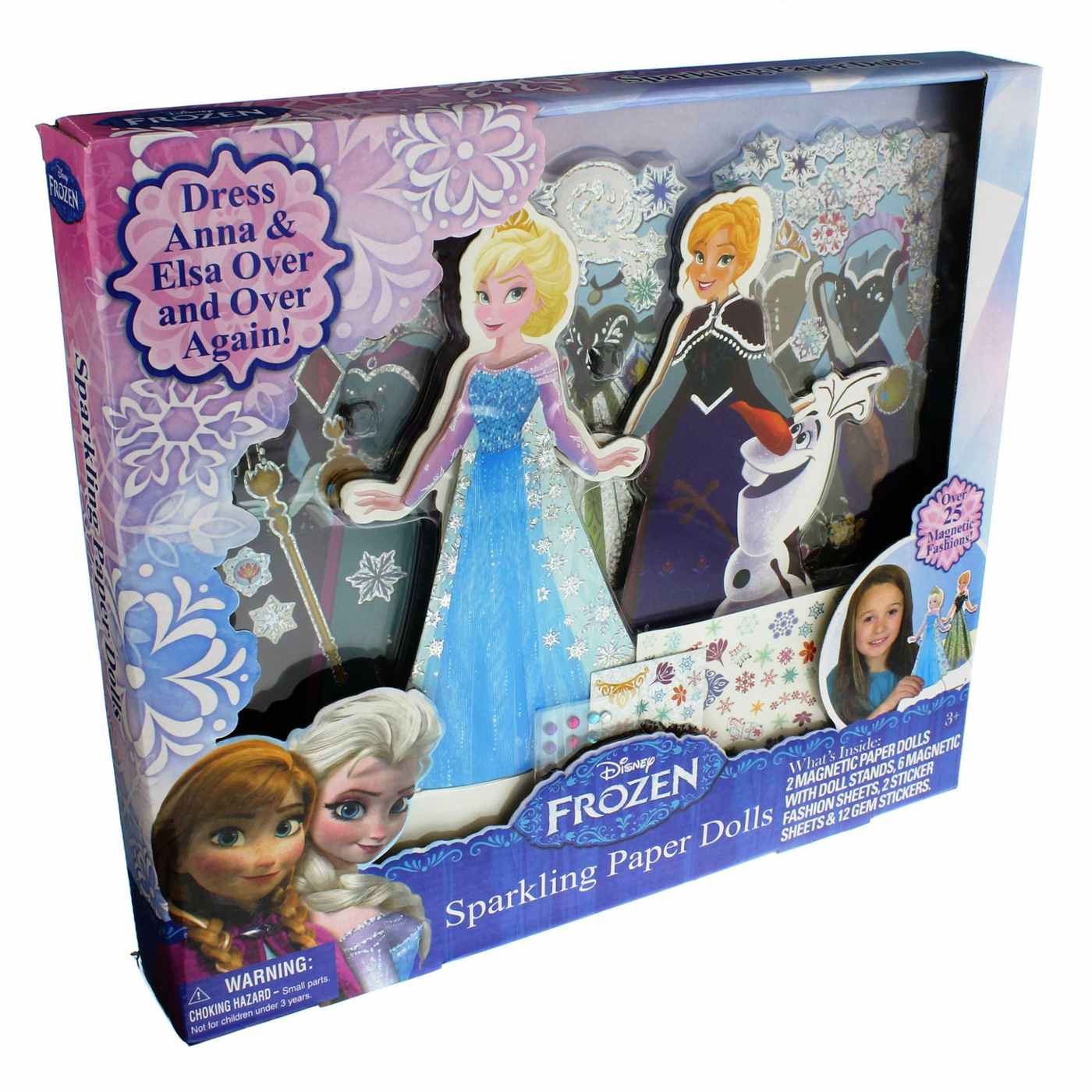 Tara Toy Frozen Sparkling Paper Dolls; image 1 of 2