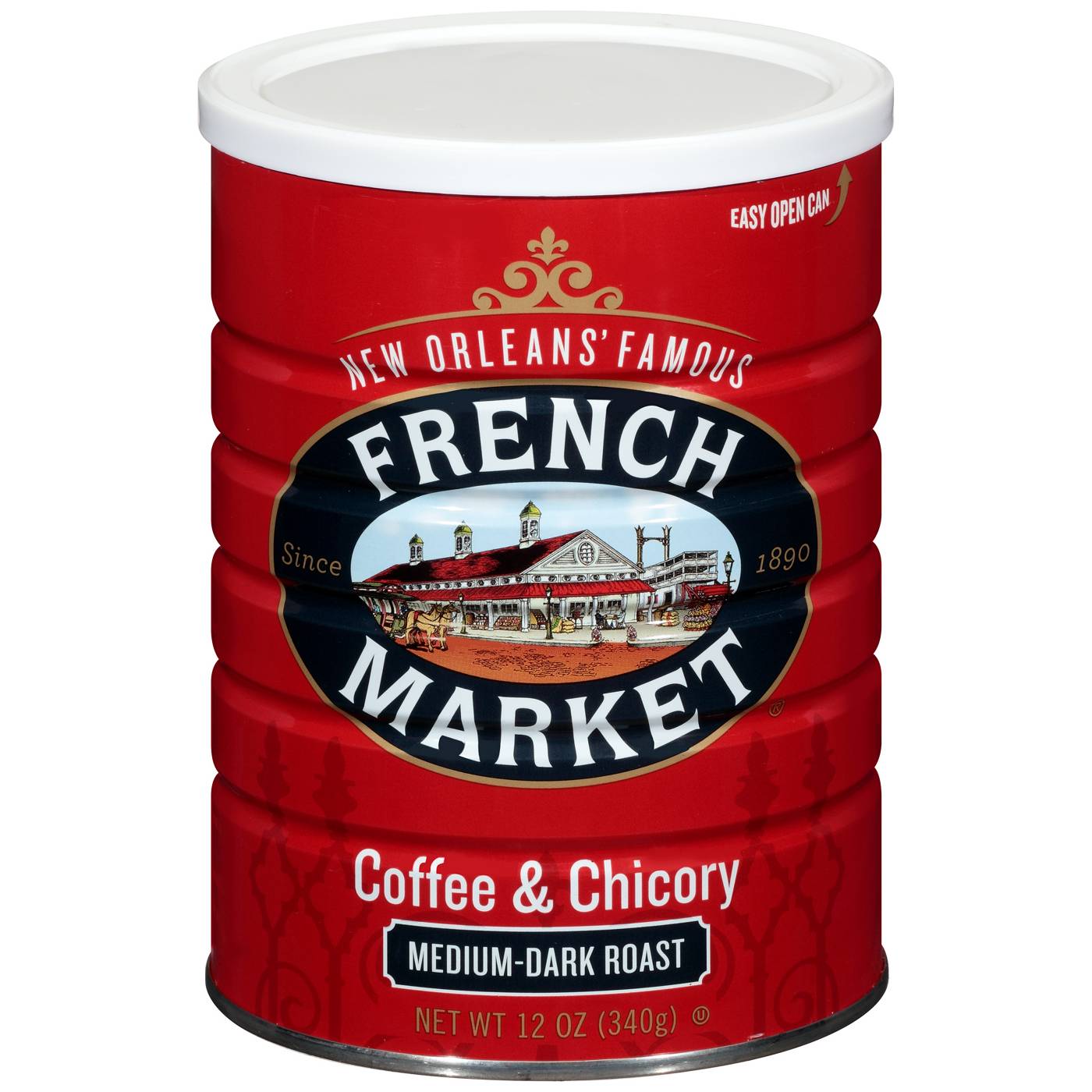 French Market Coffee & Chicory MediumDark Roast Coffee Shop Coffee