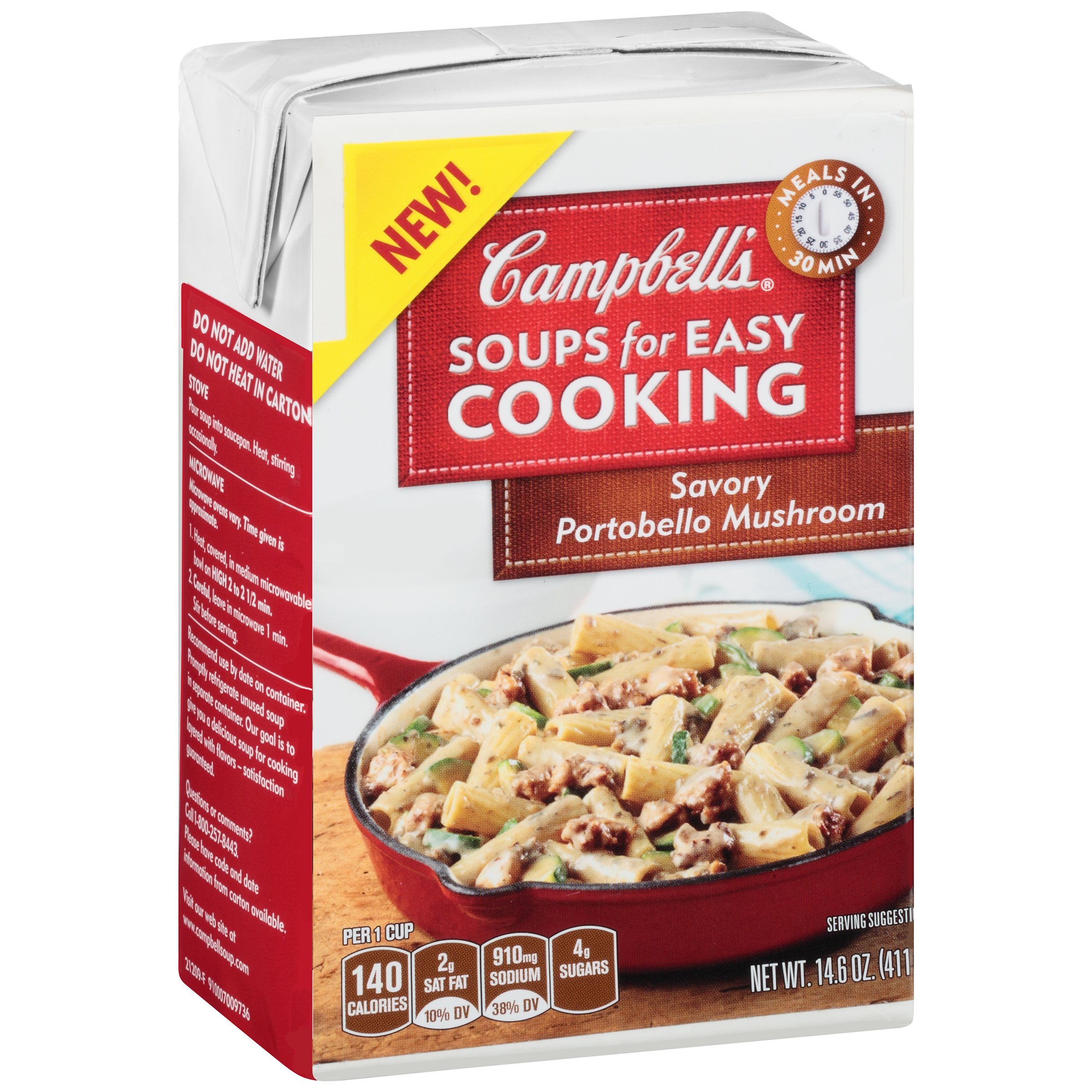 Campbell S Soups For Cooking Savory Portobello Mushroom Shop Cooking Sauces At H E B