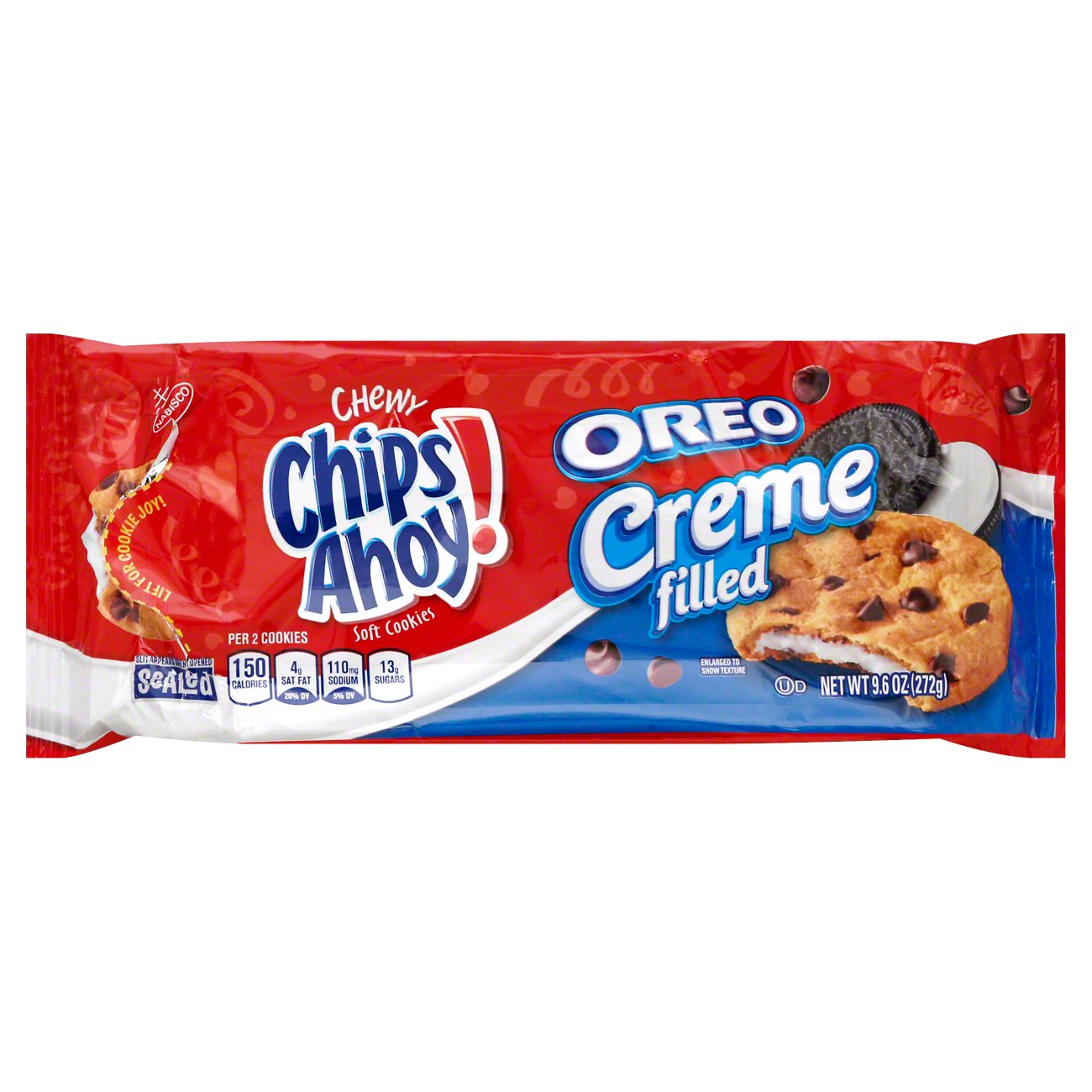 Nabisco Chips Ahoy Chewy Oreo Creme Filled Soft Cookies Shop Cookies At H E B