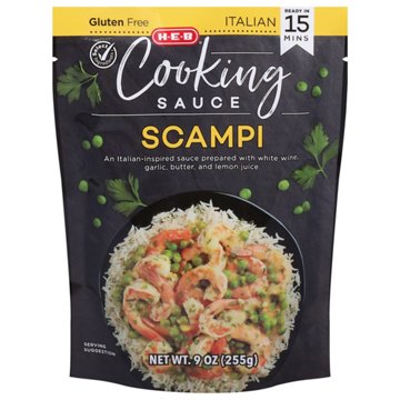 H-E-B Cooking Sauce - Scampi, 9 oz