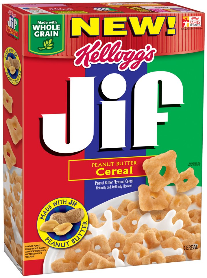 Kellogg's Jif Peanut Butter Cereal Shop Cereal at HEB