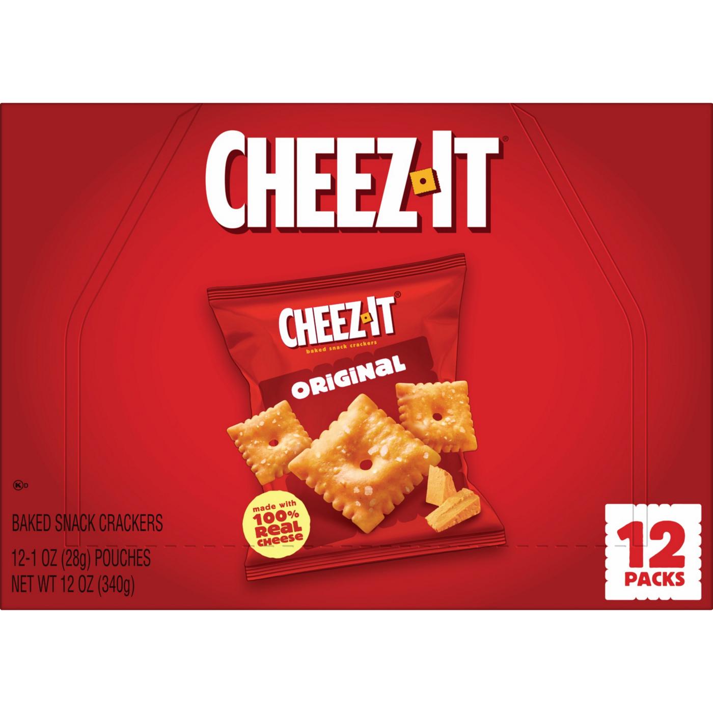Cheez-It Original Cheese Crackers 1 oz Bags; image 4 of 5