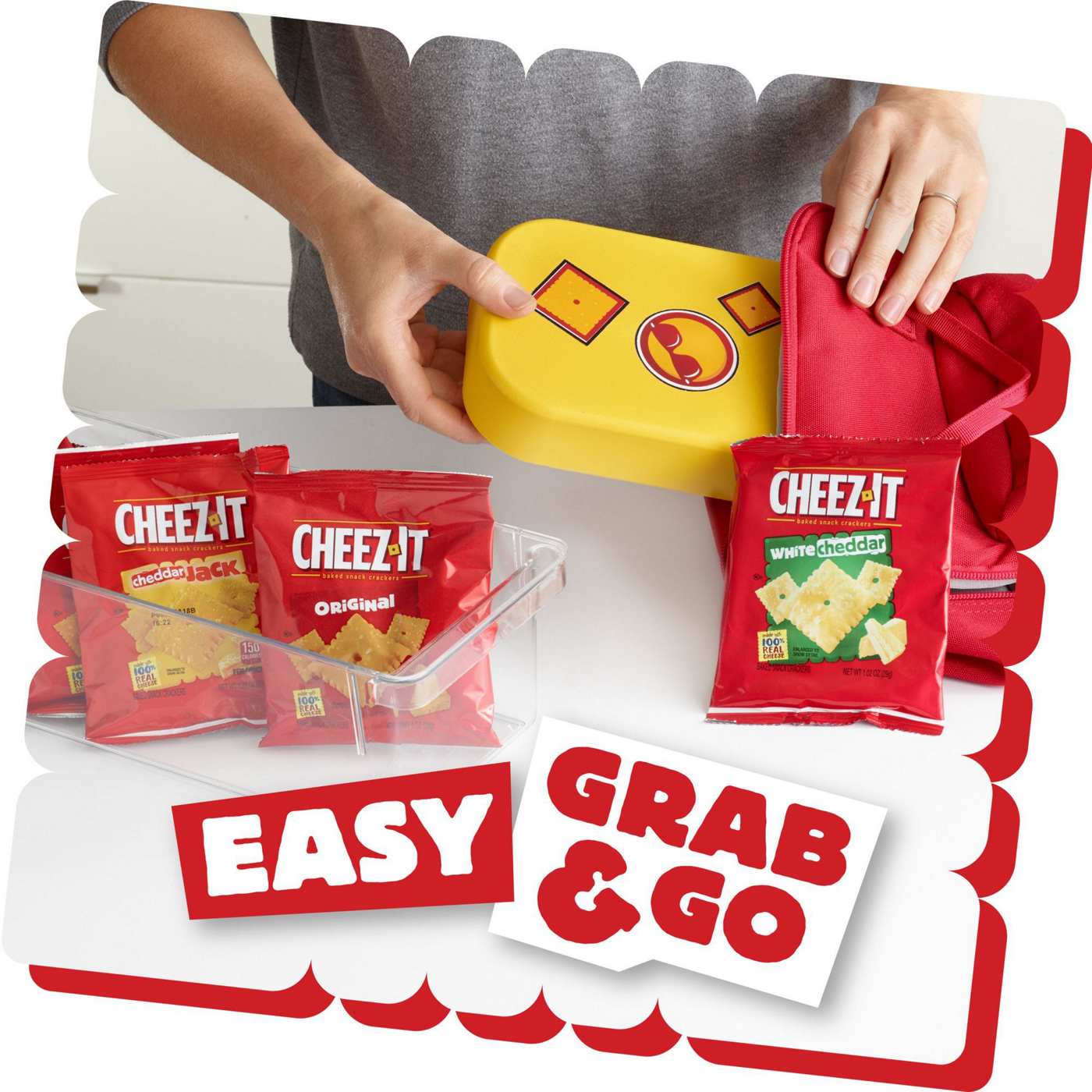Cheez-It Variety Pack Cheese Crackers, 12.1 oz; image 4 of 6