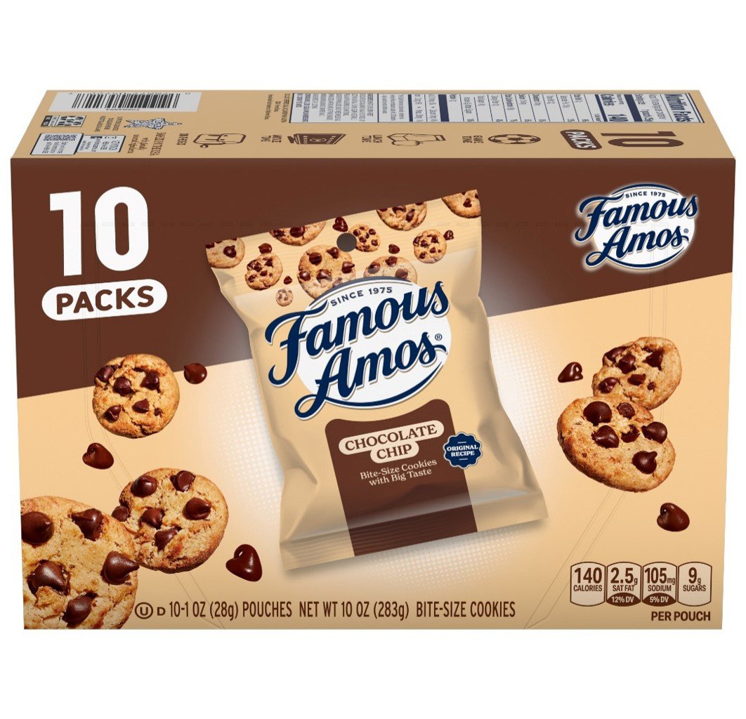 Famous Amos Chocolate Chip Packs Shop Cookies at HEB