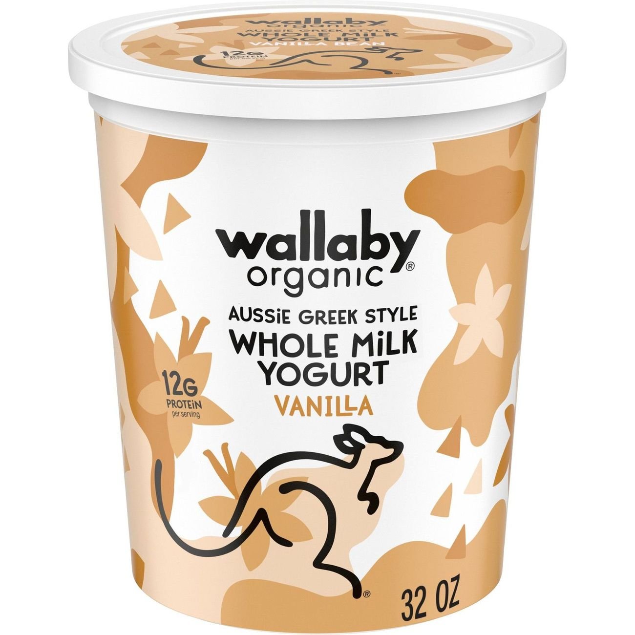 Wallaby Organic Greek Yogurt - Vanilla Bean