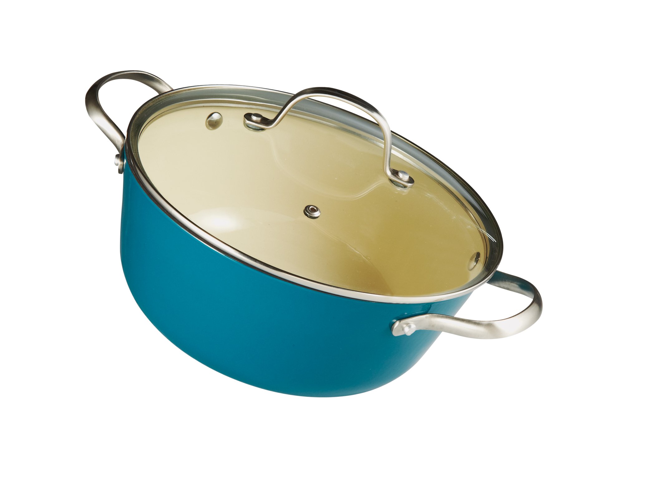 Cocinaware Lightweight Cast Iron Casserole, Light Blue 4.2 QT Shop