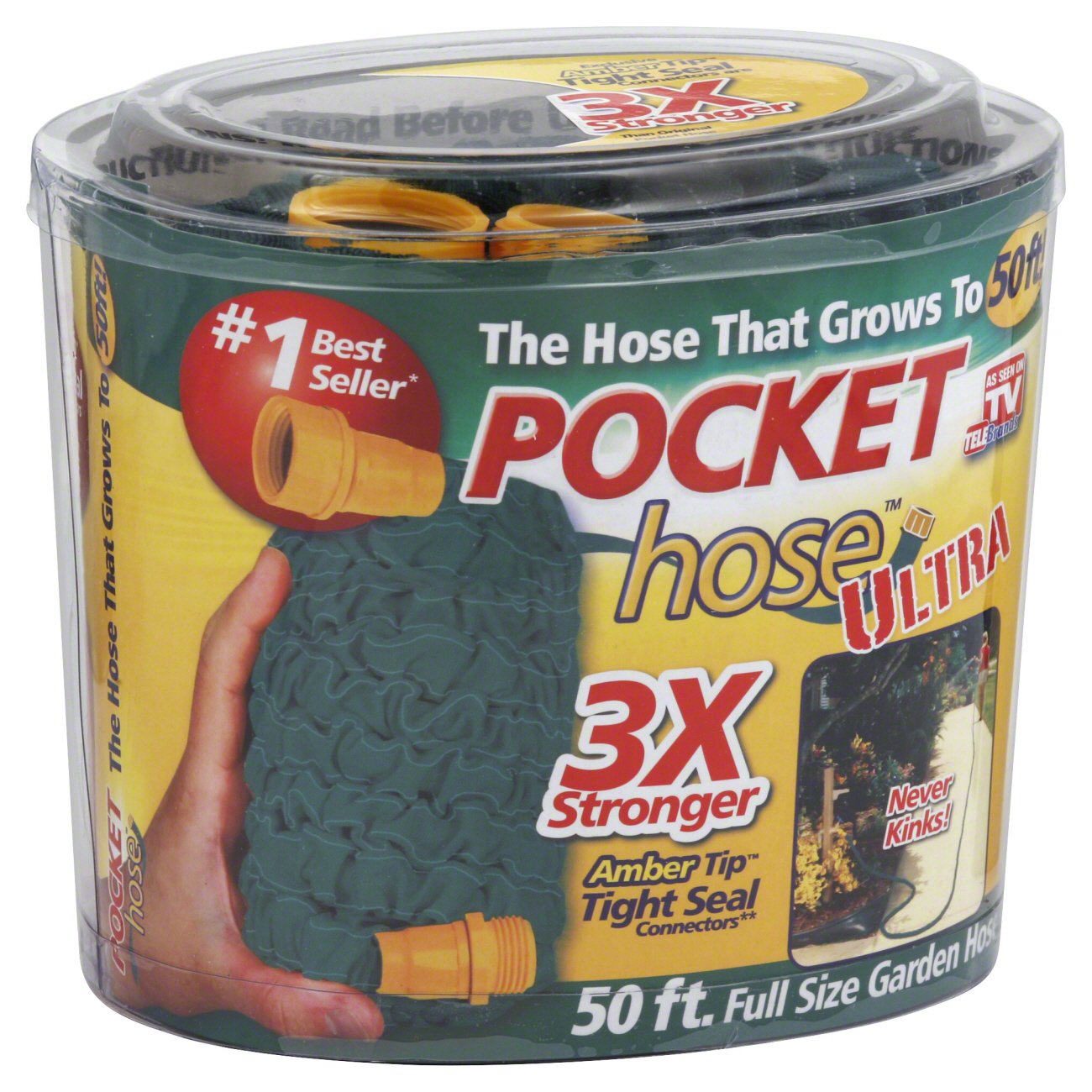 As Seen On TV Pocket Hose Ultra, 50 FT Shop Hand Tools at HEB