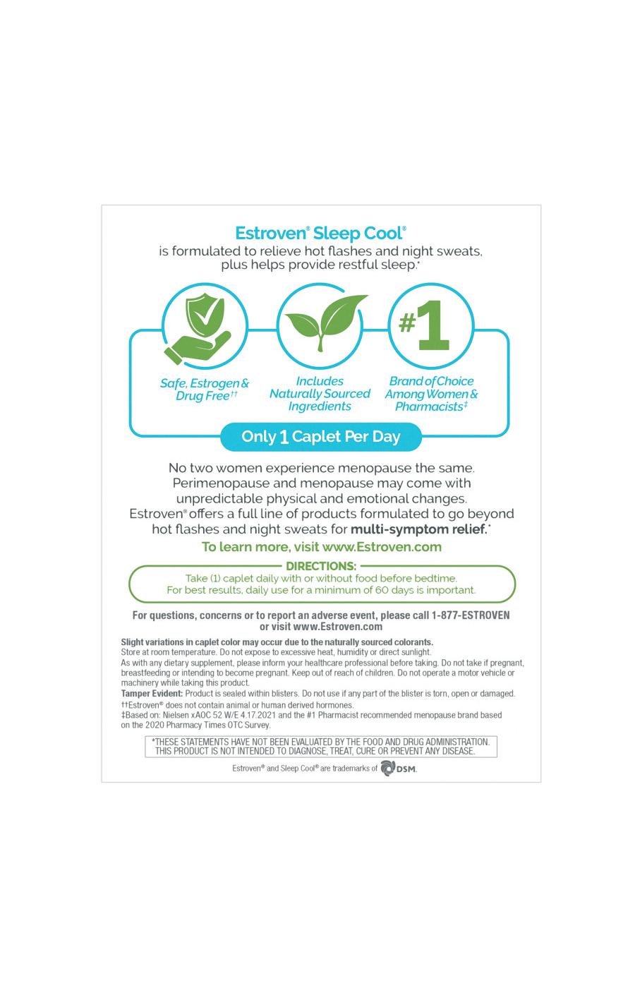 Estroven Sleep Cool; image 7 of 10