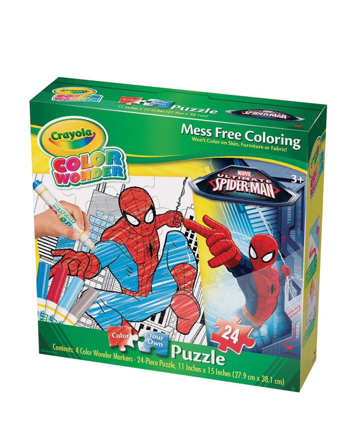 Cardinal Industries Spiderman Color Wonder Puzzle - Shop at H-E-B