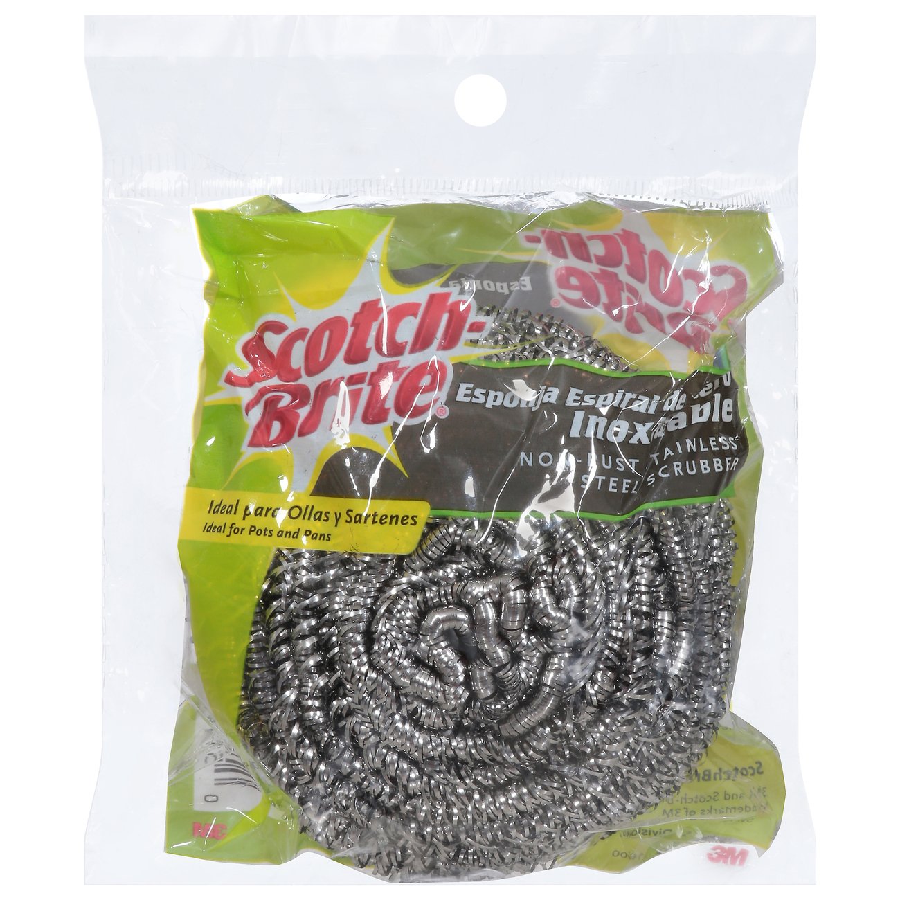 ScotchBrite NonRust Stainless Steel Scrubber Shop Cleaning Tools at